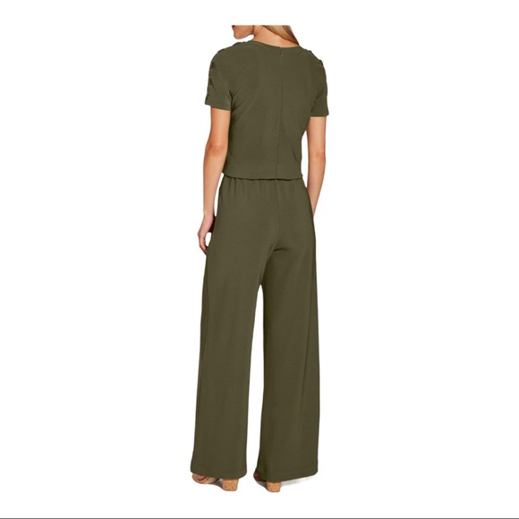 Boston Proper Beyond Travel Tie Waist Jumpsuit - Picture 16 of 16